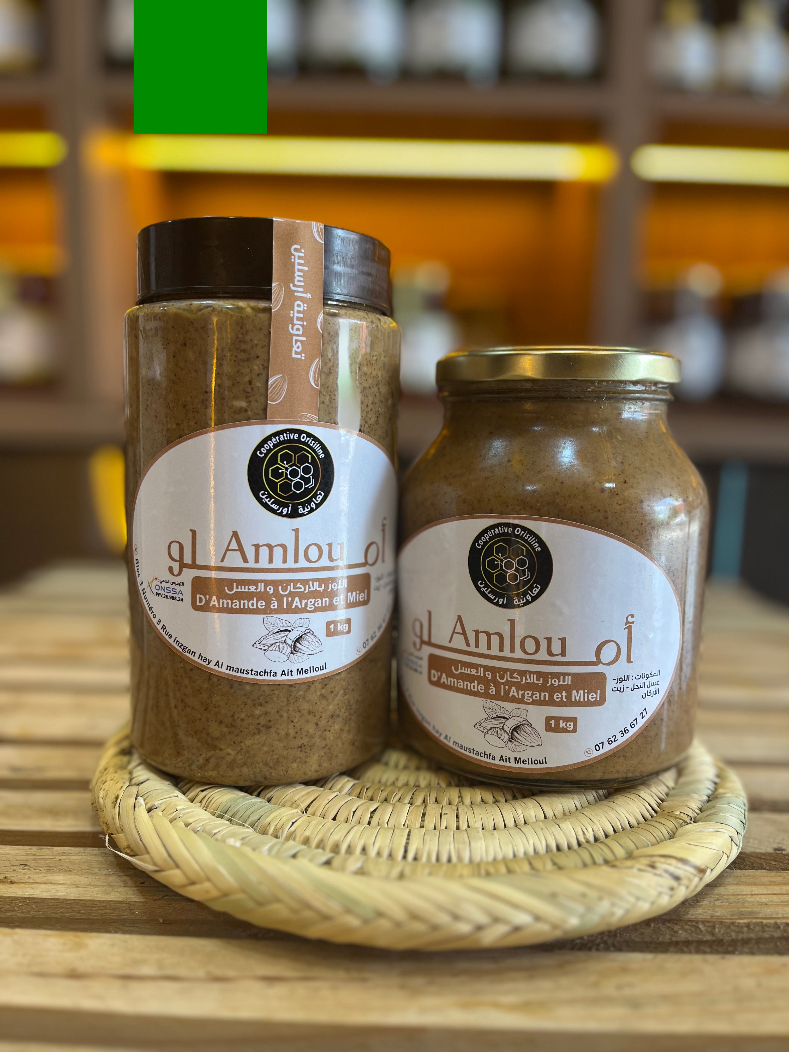 Amlou aux Amandes, à l’Huile d’Argan et au Miel - املو اللوز بالاركان والعسل
