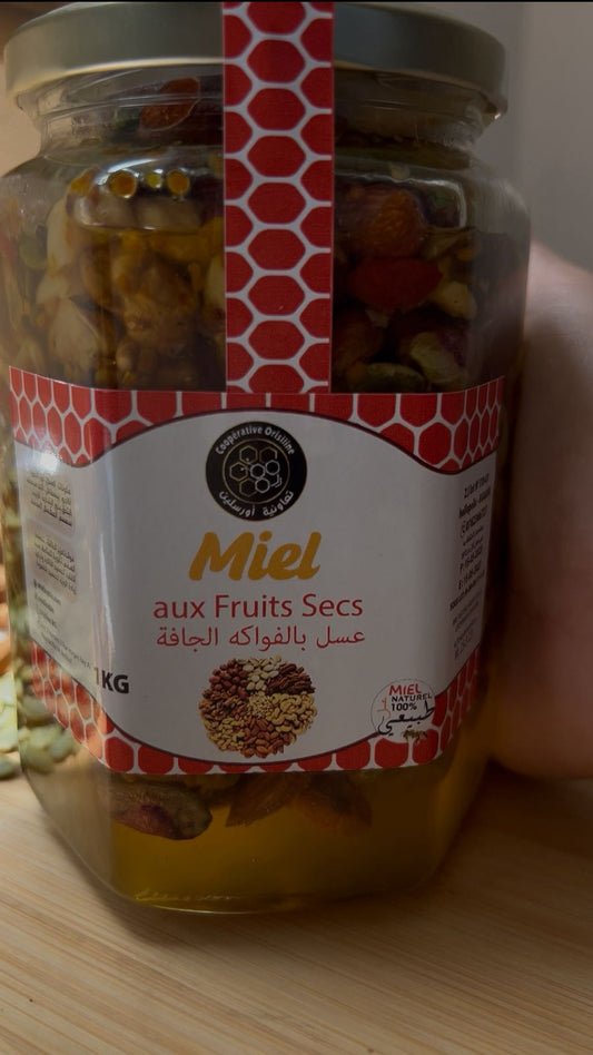 Miel aux noix-عسل بالمكسرات